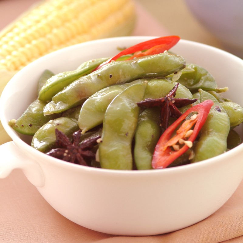 蒜香毛豆